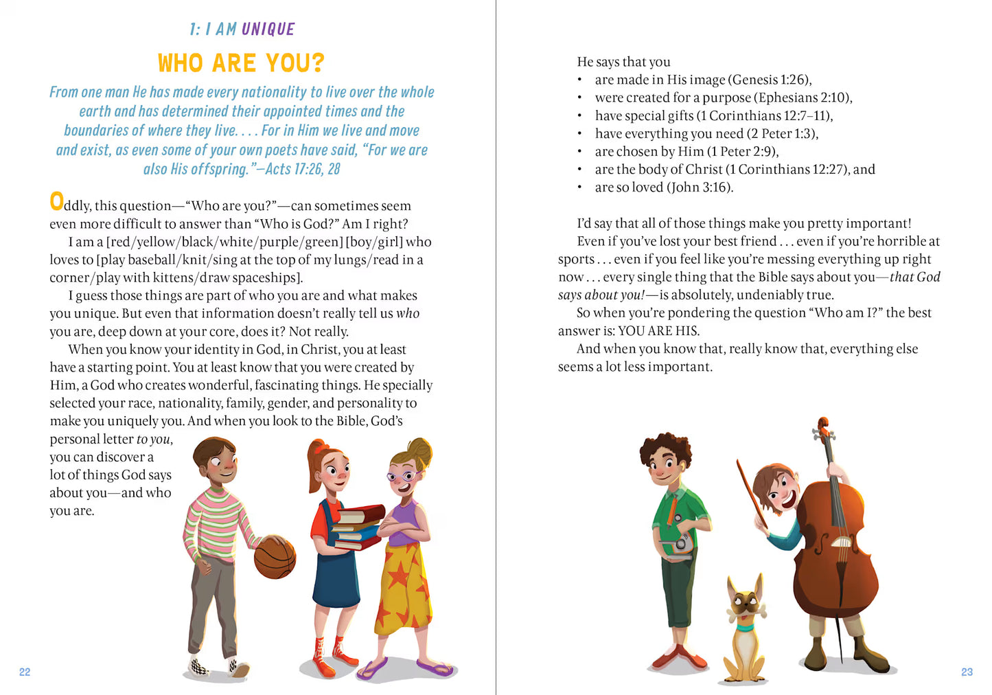 Wonderful: Discovering God’s Truth About Who I Am (Hardcover Children’s Book)