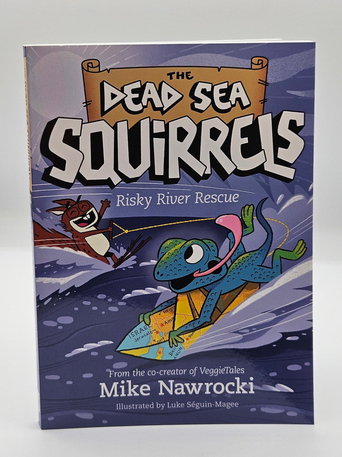Book 10 – Risky River Rescue – The Dead Sea Squirrels | Christian Adventure Story for Kids