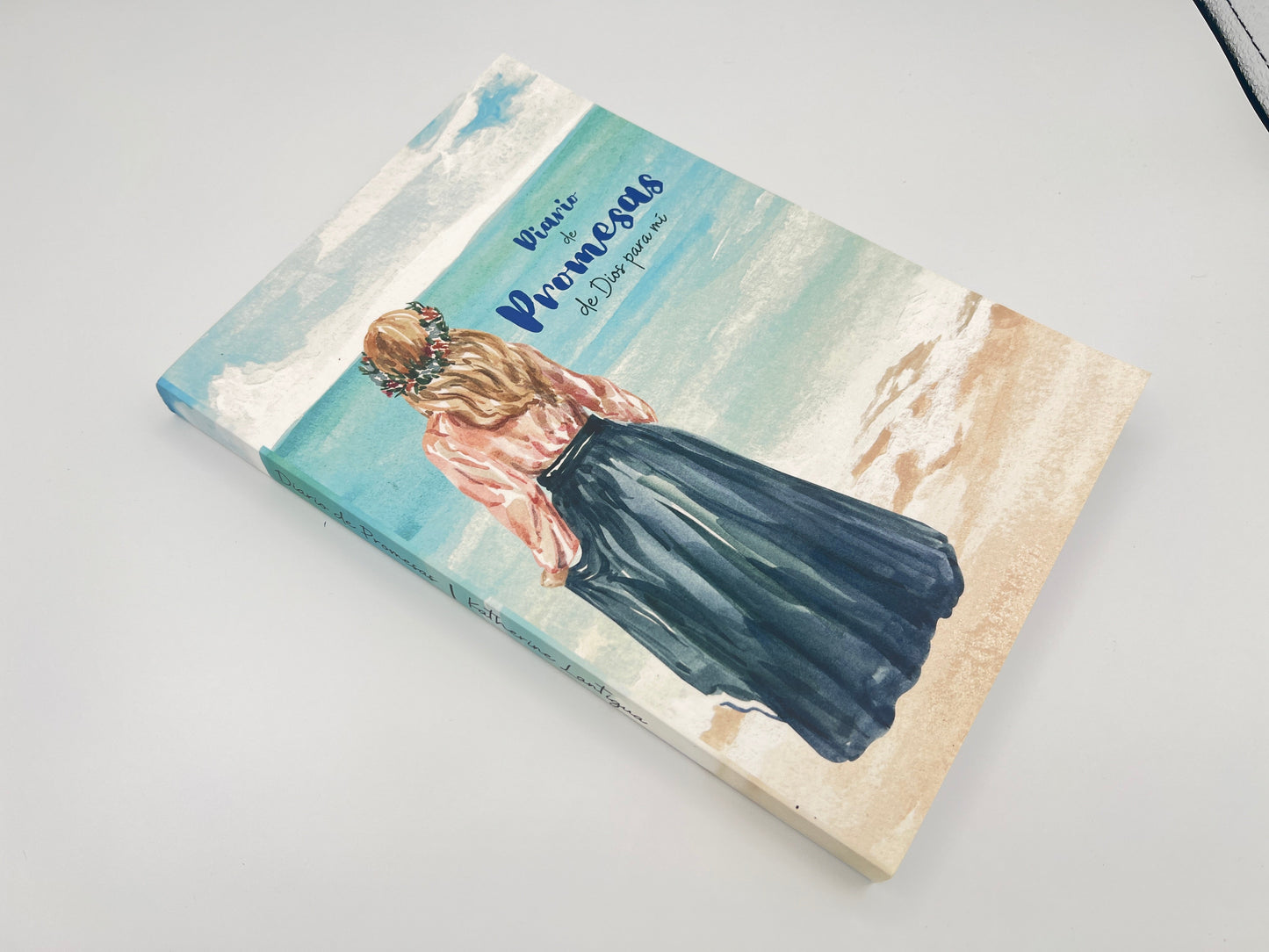 Diario de Promesas – Blue Edition, Front Cover