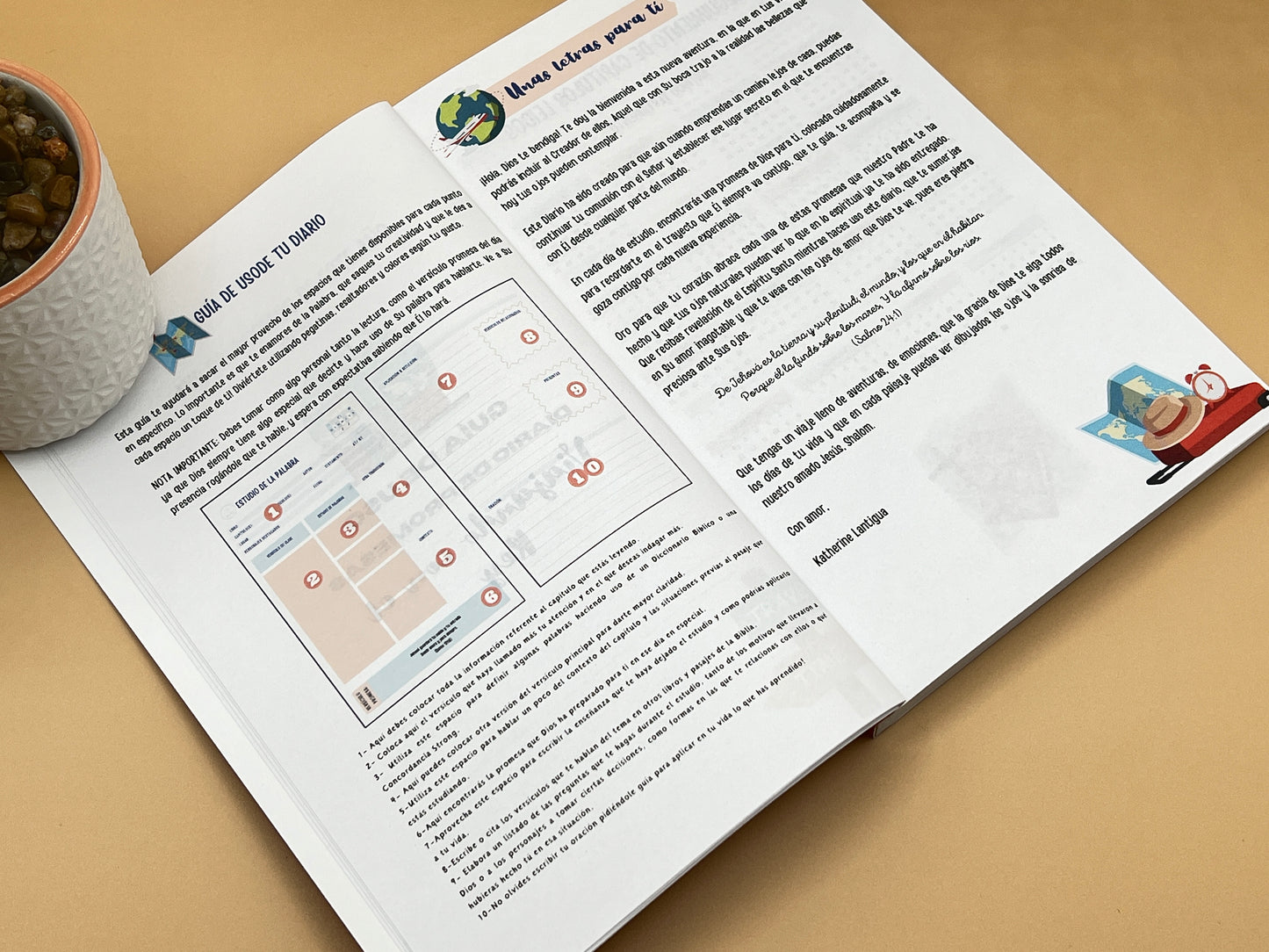 Traveling with the King - Promise Journal, Guide page