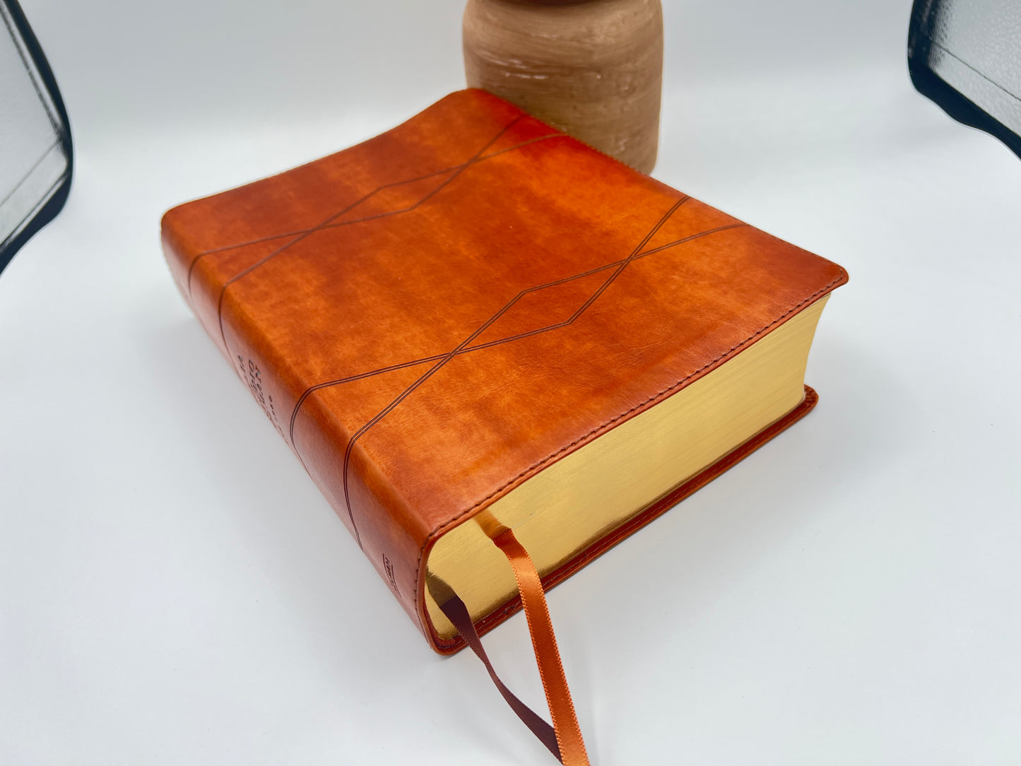 RVR 1960 Holman Study Bible – Brown Imitation Leather - Ground