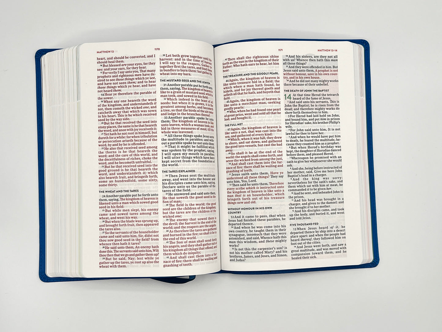 KJV Explorer Bible for Kids – Royal Blue LeatherTouch (Full-Color Study Edition)