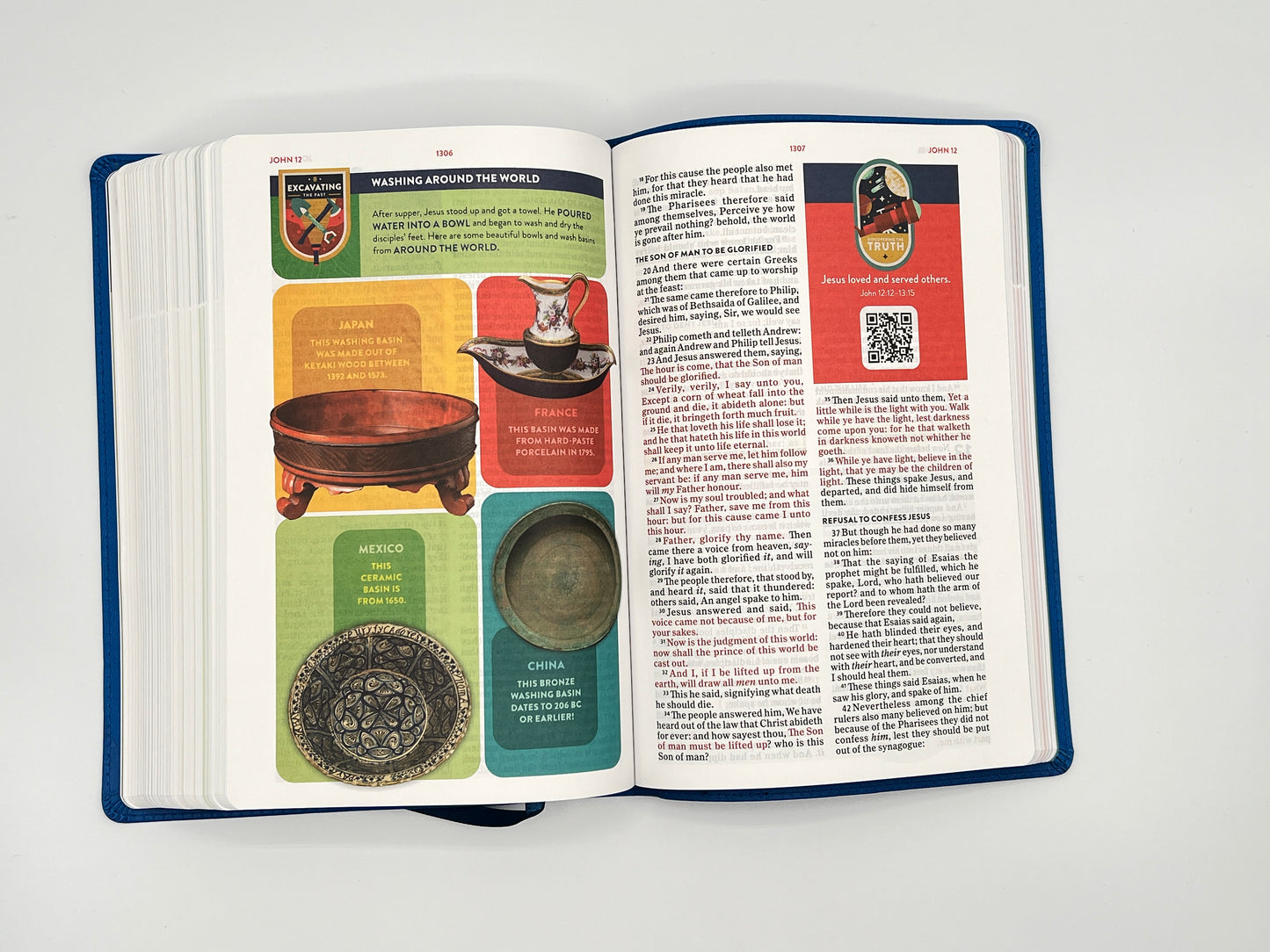 KJV Explorer Bible for Kids – Royal Blue LeatherTouch (Full-Color Study Edition)