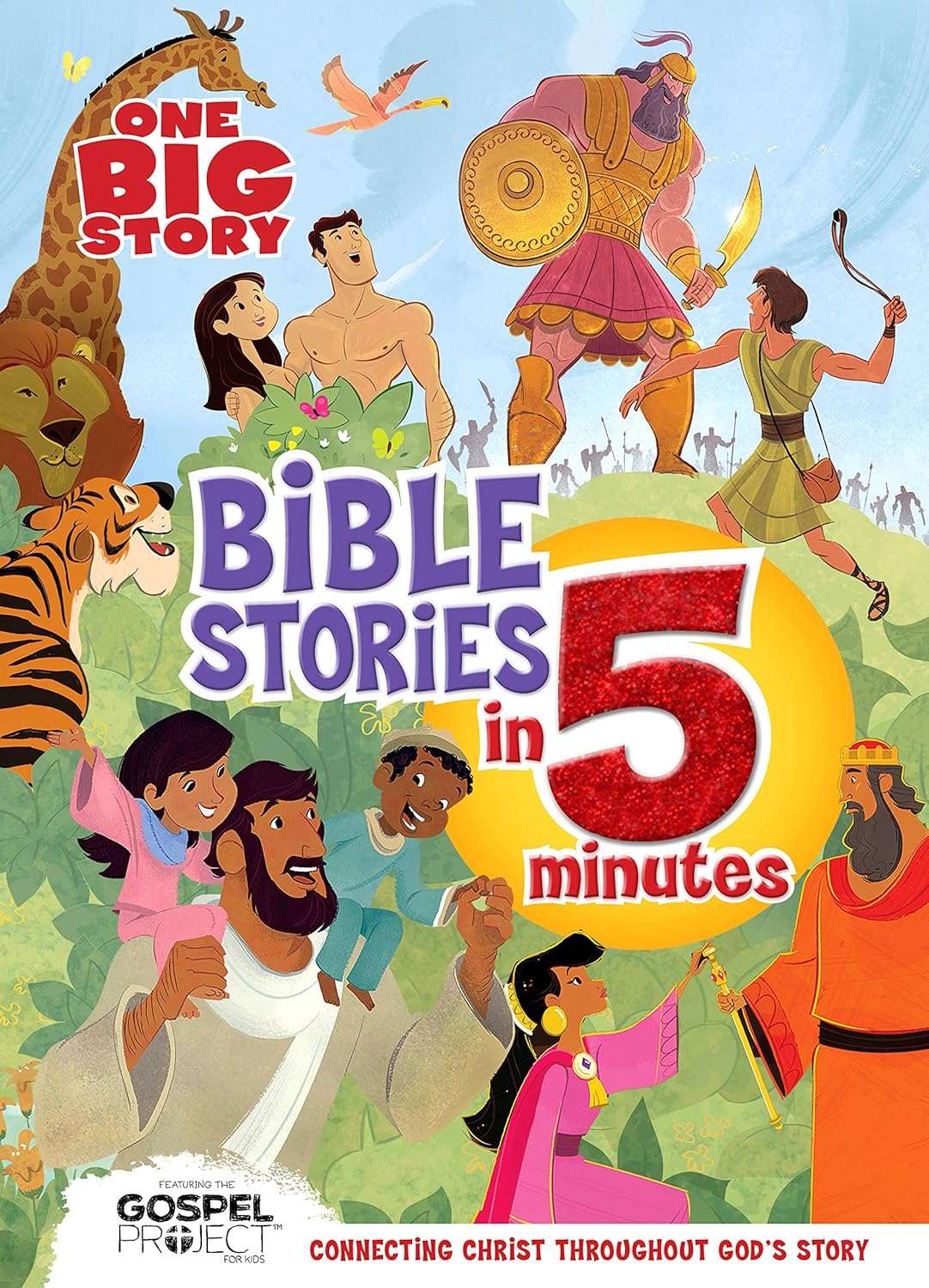 One Big Story – Bible Stories in 5 Minutes (Book #12) | Connecting Christ Through God’s Word – Padded Hardcover Edition. Cover