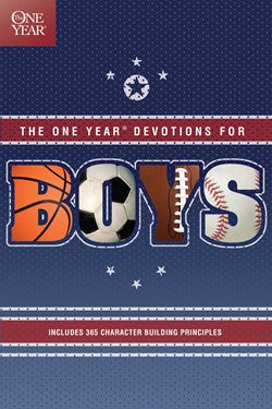 The One Year Devotions for Boys: 365 Daily Bible Stories and Faith Lessons for Ages 8–12
