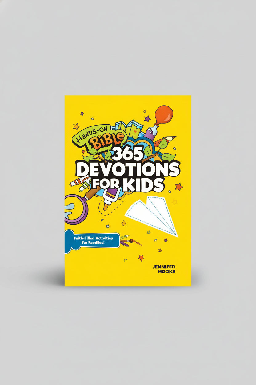 Hands-On Bible Devotions for Kids. Book Cover