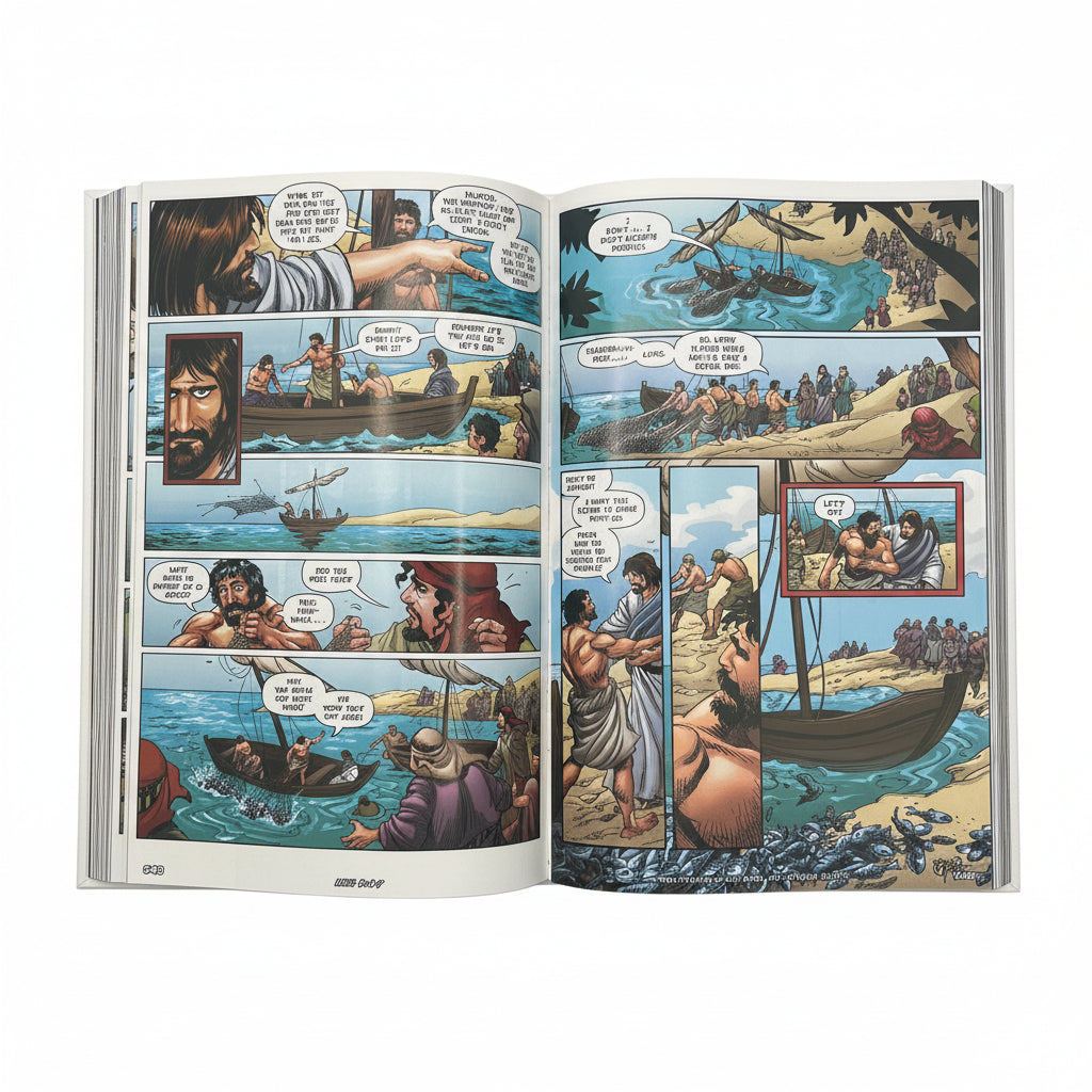 Epic Bible + BibleForce Ultimate Bundle – Premium Christian Gift Set. BibleForce: The First Heroes Bible included in the Ultimate Bundle – Christian graphic novel Bible with comic-style illustrations for kids ages 6–12 – Tyndale House