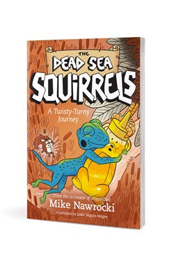 Book 11  – A Twisty-Turny Journey – The Dead Sea Squirrels | Christian Adventure and Faith Story for Kids. Book Cover