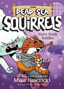 Book 3 – Nutty Study Buddies | The Dead Sea Squirrels Series – A Funny Faith-Filled Story for Kids. Cover book