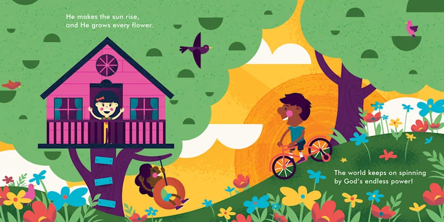 Does God Sleep? – Tiny Theologians Board Book #3 | A Bible Story About God’s Power for Kids. Open Page