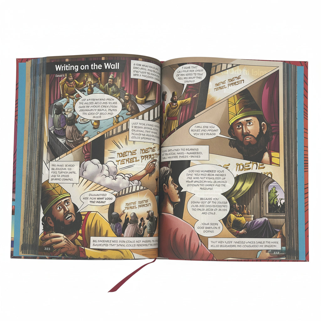 BibleForce Duo Bundle – Heroes Bible + Devotional | Christian Gift Set for Kids. Close-up view of the BibleForce Duo Bundle – The First Heroes Bible and Devotional for kids ages 6–12 – Christian gift set by Tyndale House