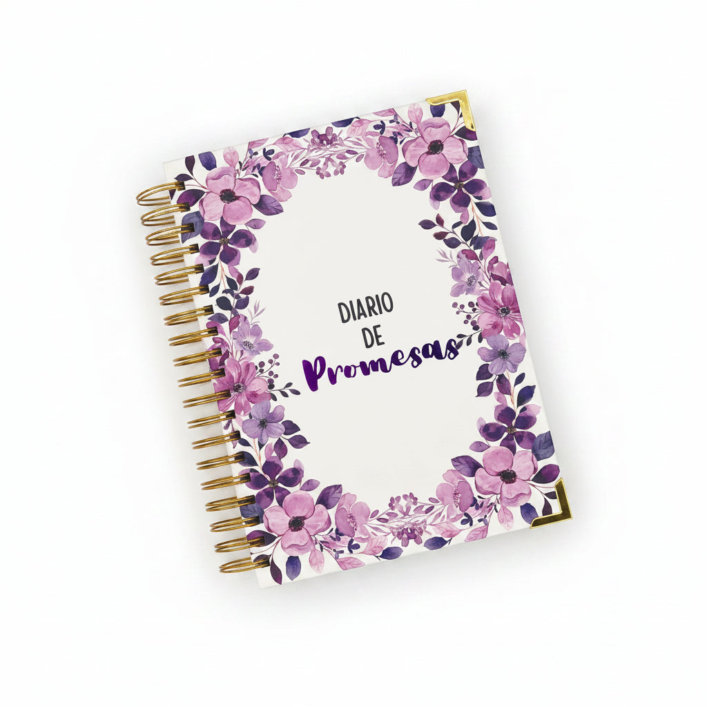Bible Study Family Set – Kids & Men's Devotional Journals + God's Promises Edition (Spanish). Three books from the Bible Study Family Set – Spanish kids' devotional journal, men's Bible study journal, and God's Promises Edition for Christian families