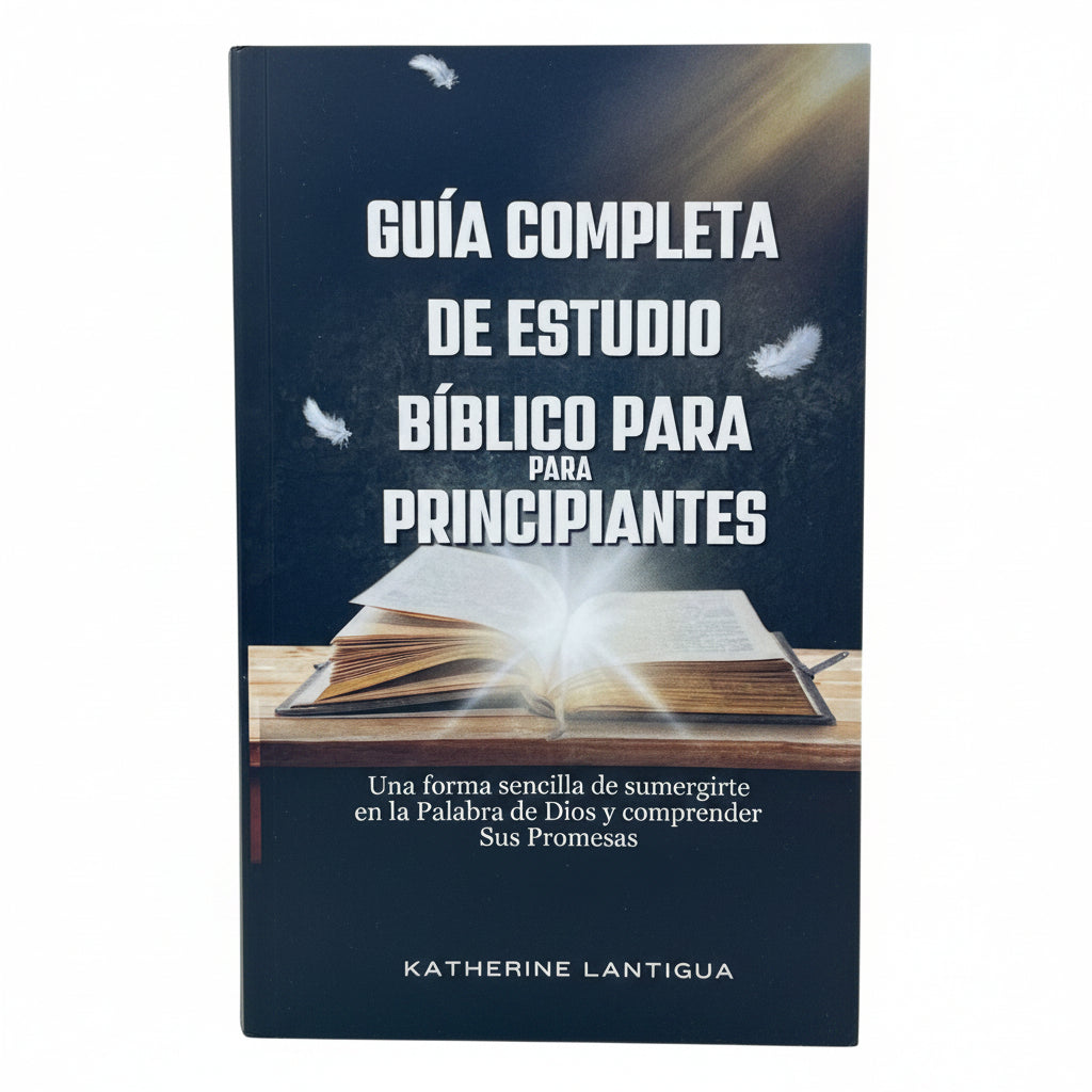 God Words – Study & Learn the Words of God | Bible Study Combo Set. God Words Bible Study Mini Guide cover – Spanish Christian study guide included in the God Words Bible Study Combo Set for adults and teens