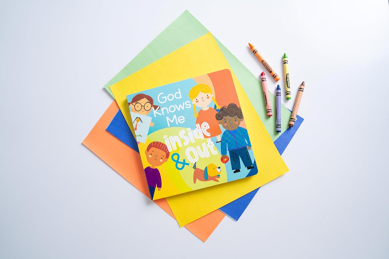 God Knows Me Inside and Out – Bible Story Board Book for Kids (Faith & Identity Series #7). Cover Book