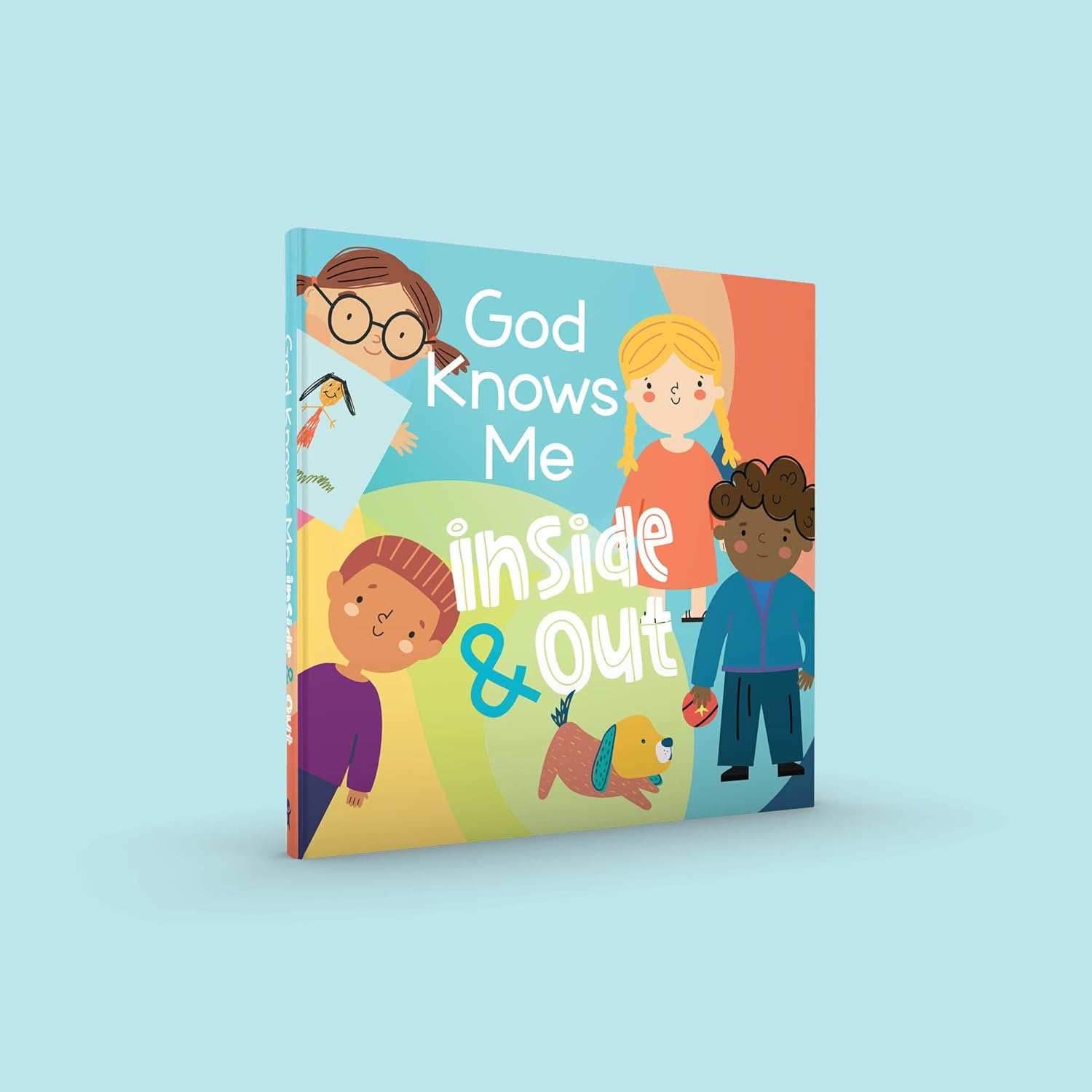 God Knows Me Inside and Out – Bible Story Board Book for Kids (Faith & Identity Series #7). Cover Book
