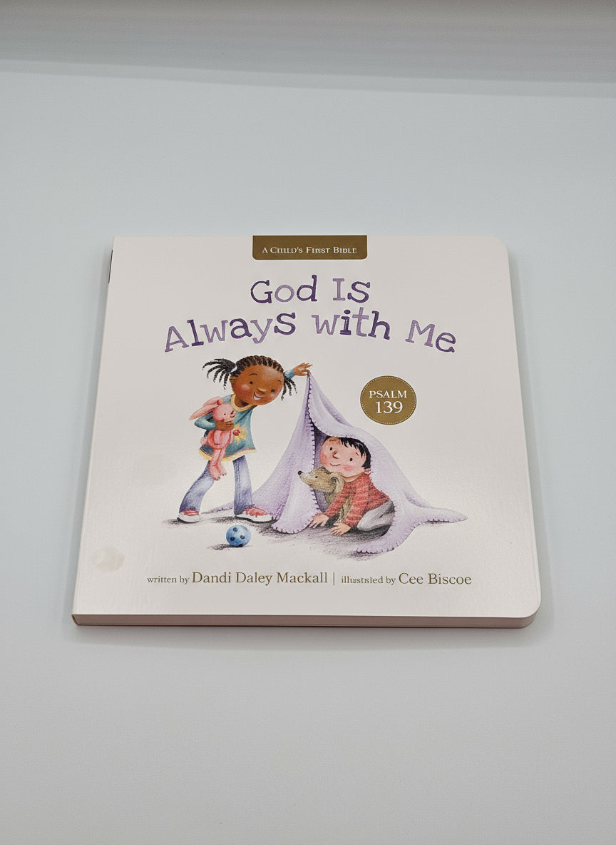 God Is Always with Me – A Psalm 139 Storybook for Toddlers - Cover background