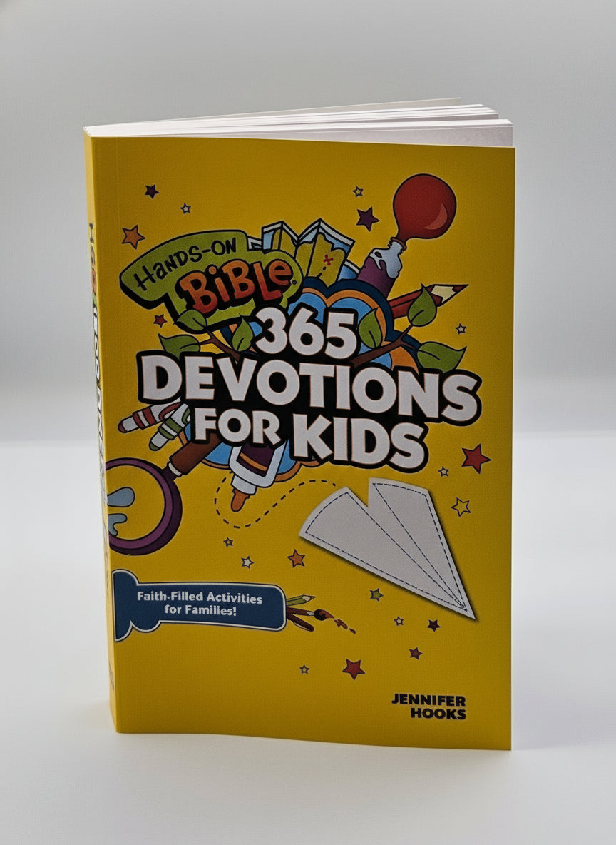 Hands-On Bible Devotions for Kids - Book Cover Up