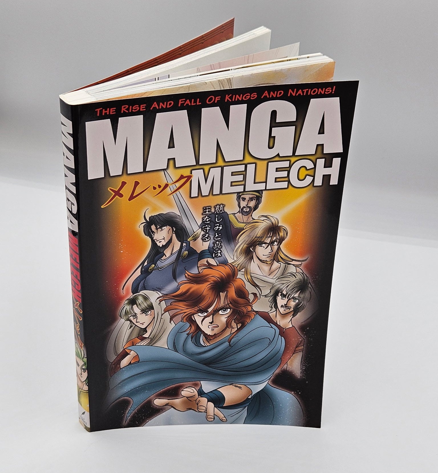 Manga Melech | The Story of Israel’s Kings – Bible Manga. Cover