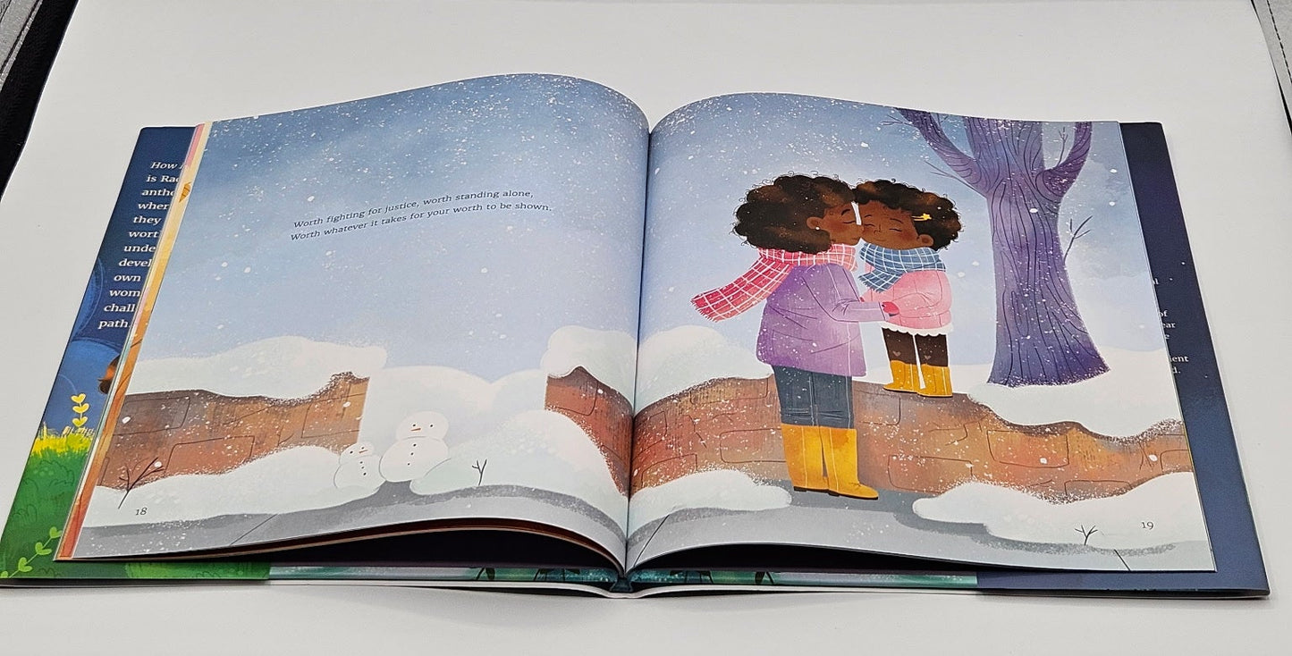 How Much Is a Little Girl Worth? | Christian Picture Book on God’s Love & Identity for Girls. Open Book.