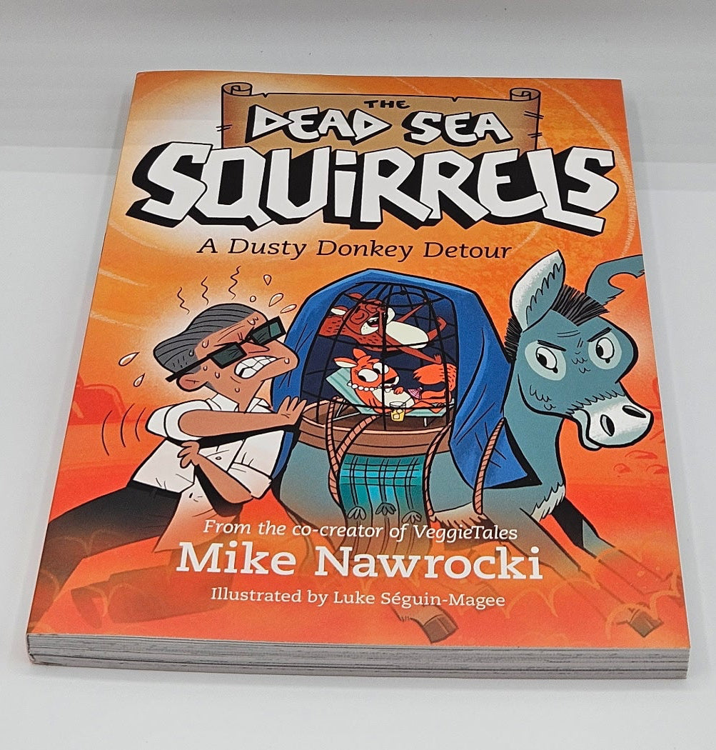 Book 8 – A Dusty Donkey Detour – The Dead Sea Squirrels | Christian Adventure Story for Kids