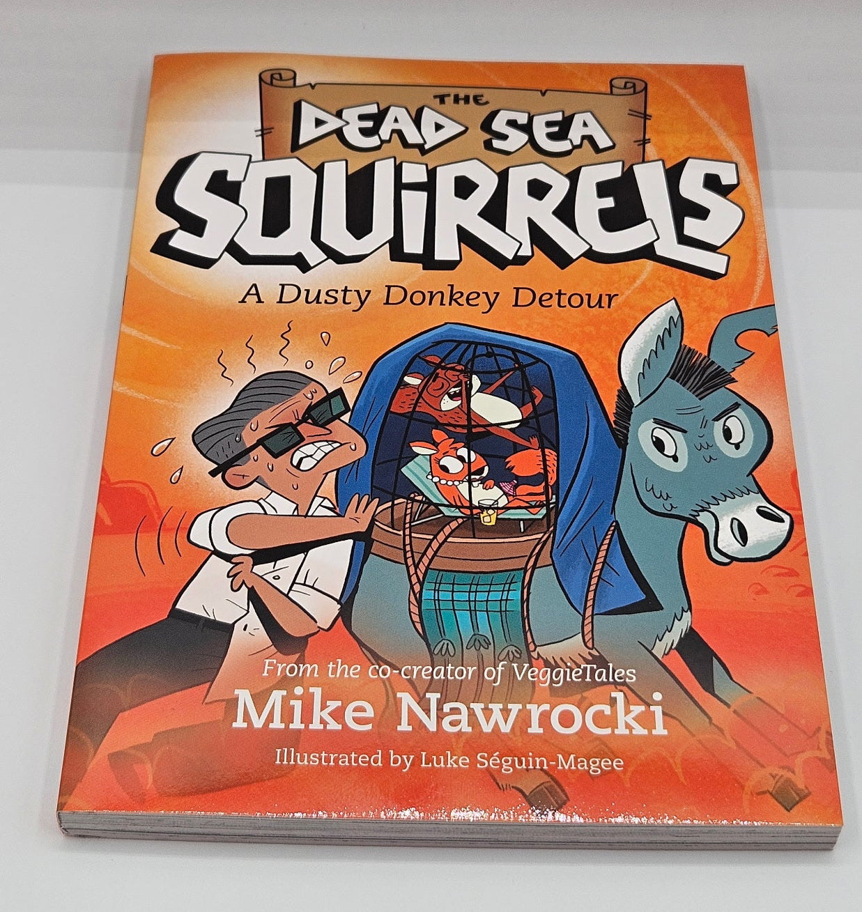 Book 8 – A Dusty Donkey Detour – The Dead Sea Squirrels | Christian Adventure Story for Kids