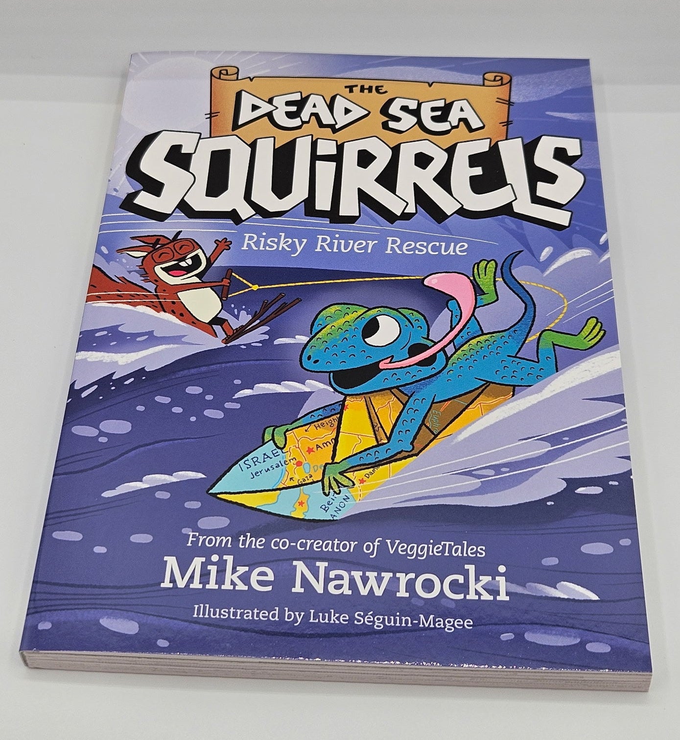 Book 10 –  Risky River Rescue – The Dead Sea Squirrels | Christian Adventure Story for Kids
