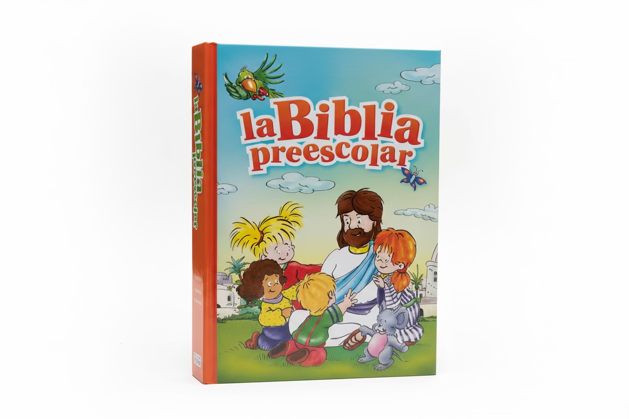 La Biblia Preescolar – The Preschool Bible in Spanish – Spanish Christian hardcover Bible for preschoolers ages 3–5