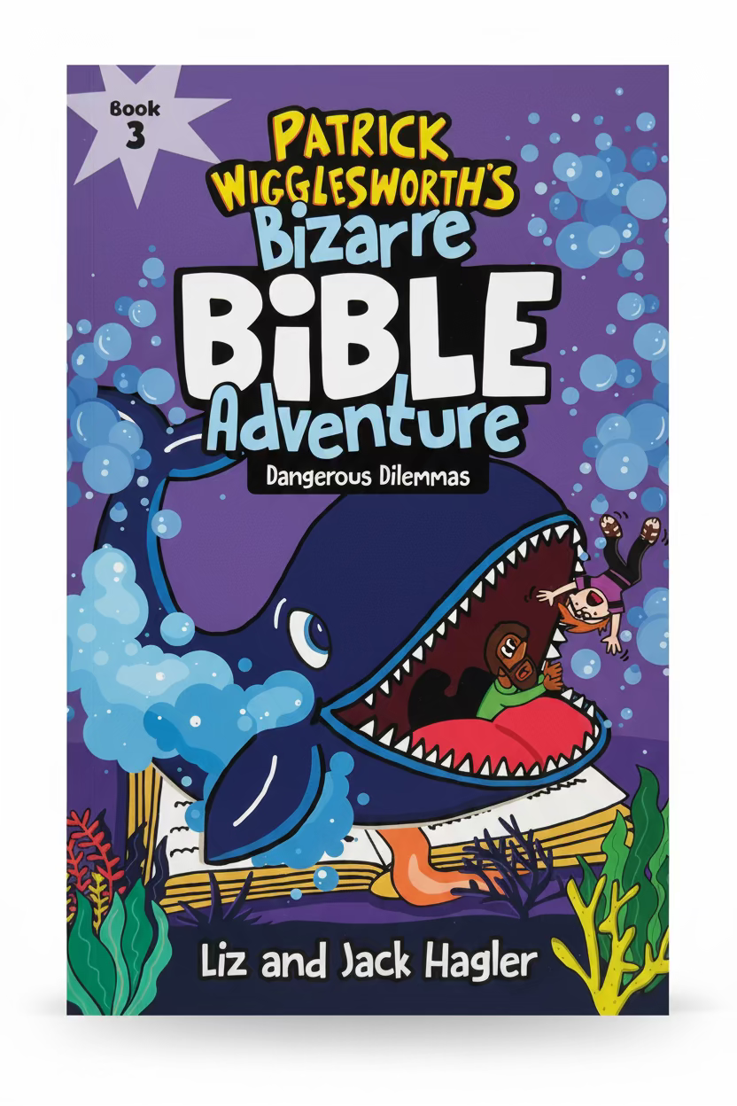 Bizarre Bible Adventures Bundle – Complete Set (Books 1–3) | Patrick Wigglesworth Christian Comic Journal for Kids Ages 7–12. Book 3: Dangerous Dilemmas – Bizarre Bible Adventures Christian comic journal for kids ages 7–12 – faith-based reluctant reader series by Patrick Wigglesworth