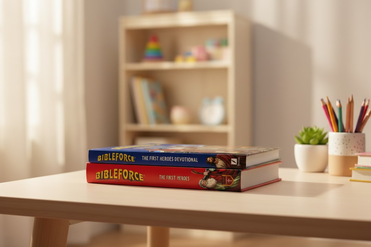 BibleForce Duo Bundle – Heroes Bible + Devotional | Christian Gift Set for Kids. BibleForce Duo Bundle – two-book Christian gift set including The First Heroes Bible and Devotional for kids ages 6–12 – Tyndale House