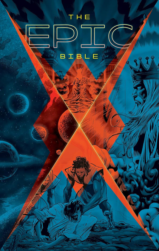 The Epic Bible – God's Story from Eden to Eternity – hardcover Christian graphic novel Bible illustrated by DC and Marvel artists – ages 12–18
