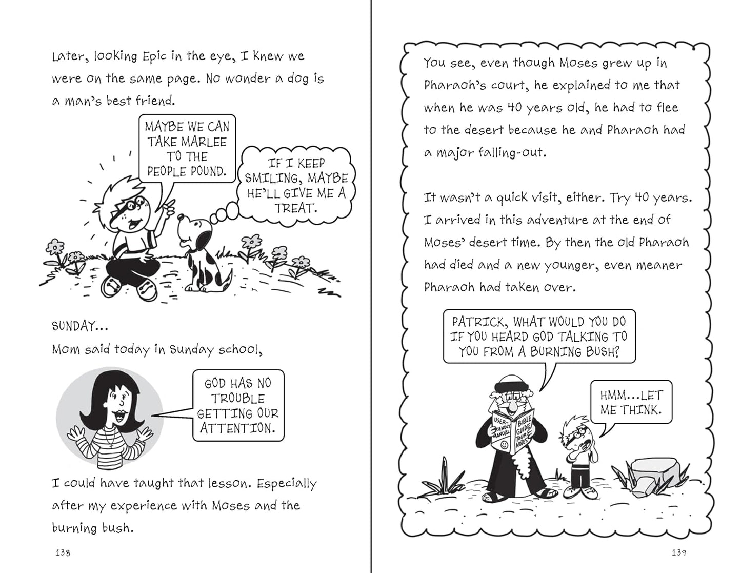 Over My Head Book 1 | Bizarre Bible Adventures Series | Patrick Wigglesworth Explores Genesis to Esther | Christian Chapter Book for Reluctant Readers Ages 7–12