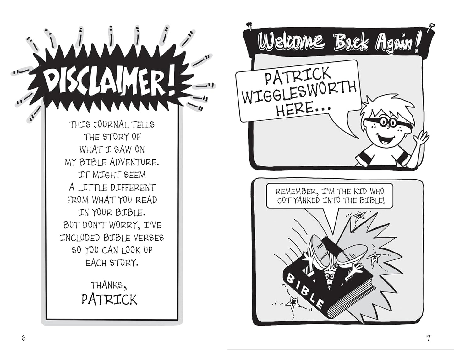 Dangerous Dilemmas Book 3 | Bizarre Bible Adventures Series | Christian Comic Journal for Kids | Open Book | Tyndale House Publishers