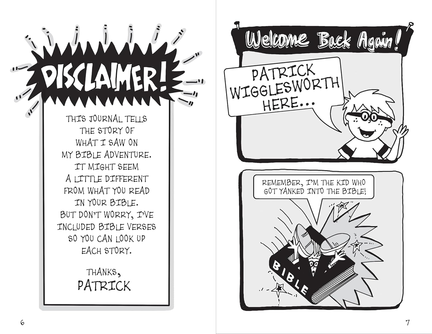 Dangerous Dilemmas Book 3 | Bizarre Bible Adventures Series | Christian Comic Journal for Kids | Open Book | Tyndale House Publishers