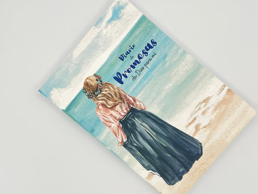 Diario de Promesas – Blue Edition, Front Cover