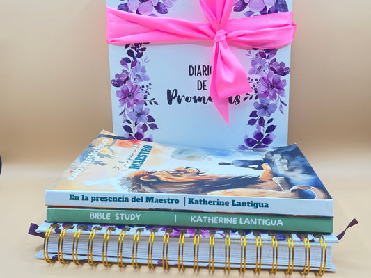 Bible Study – Family Set with Kids & Men’s Devotional Journals + God’s Promises Edition