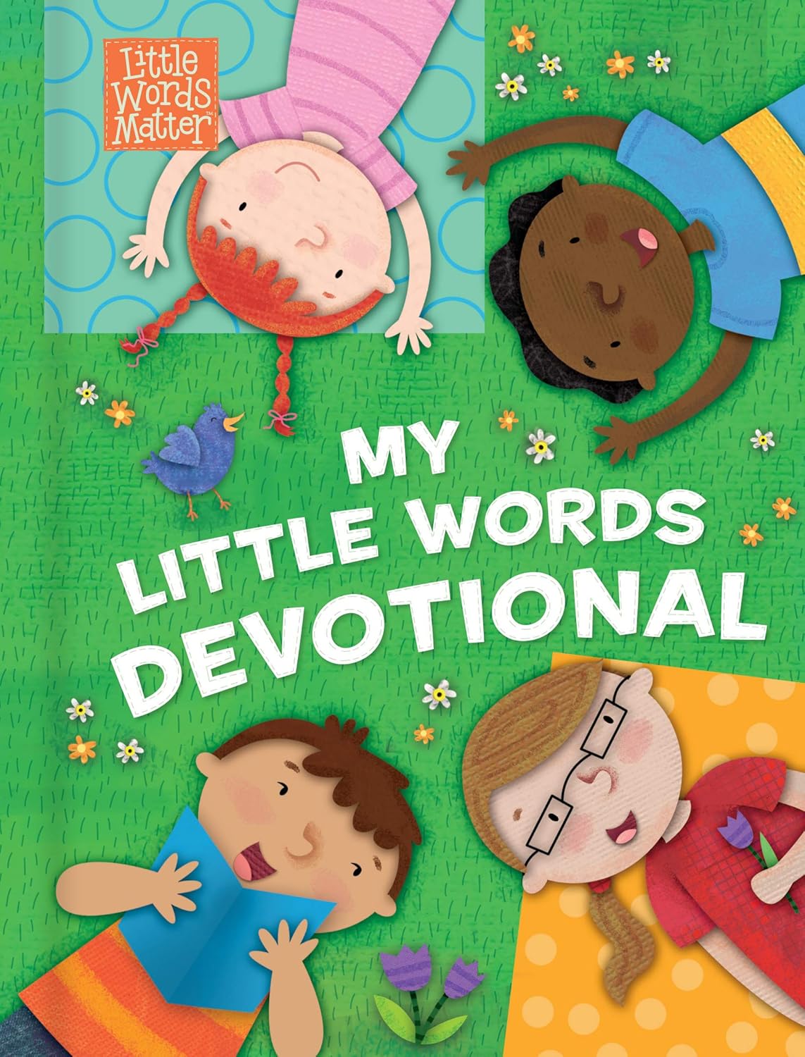 My Little Words Devotional – Little Words Matter Board Book #1 – First Bible Devotions for Toddlers. Cover Book.