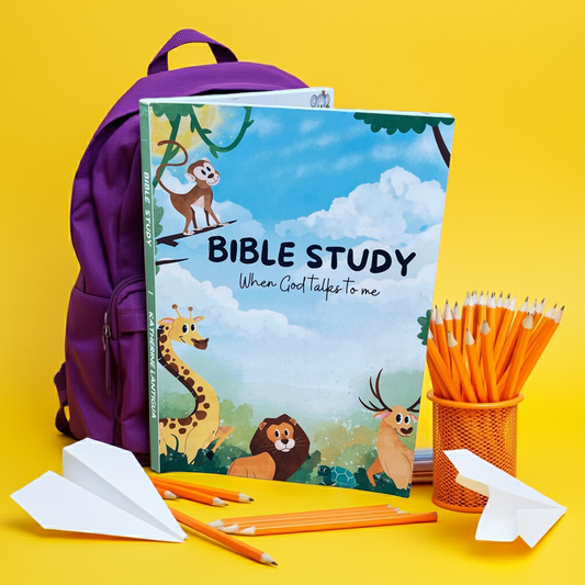 Bible Study Journal for Kids – When God Talks to Me - Christian Devotional & Verse Study Guide
