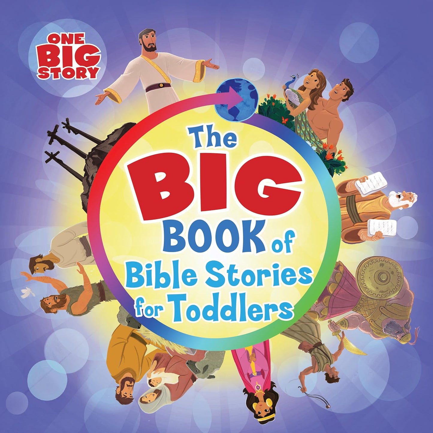 The Big Book of Bible Stories for Toddlers – Book #1 | One Big Story Padded Edition. Book Cover.