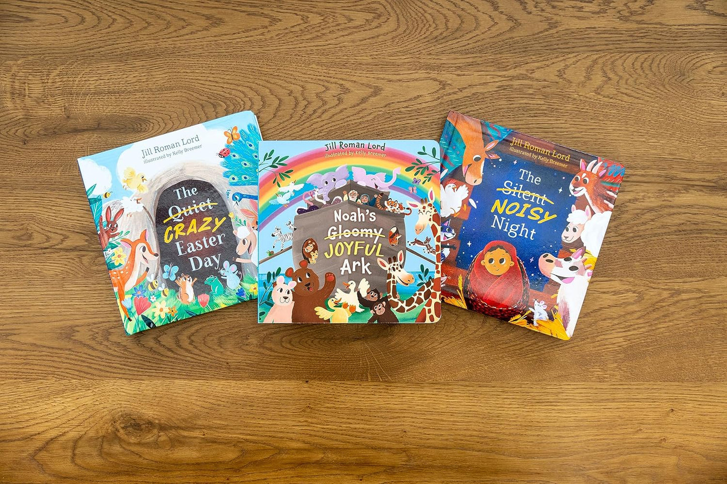 The Silent Noisy Night – Little Bible Heroes Board Book #9 | A Joyful Christmas Story About Jesus’ Birth for Kids. Books series