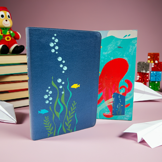 KJV Easy-for-Me Bible for Early Readers – Deep Blue LeatherTouch