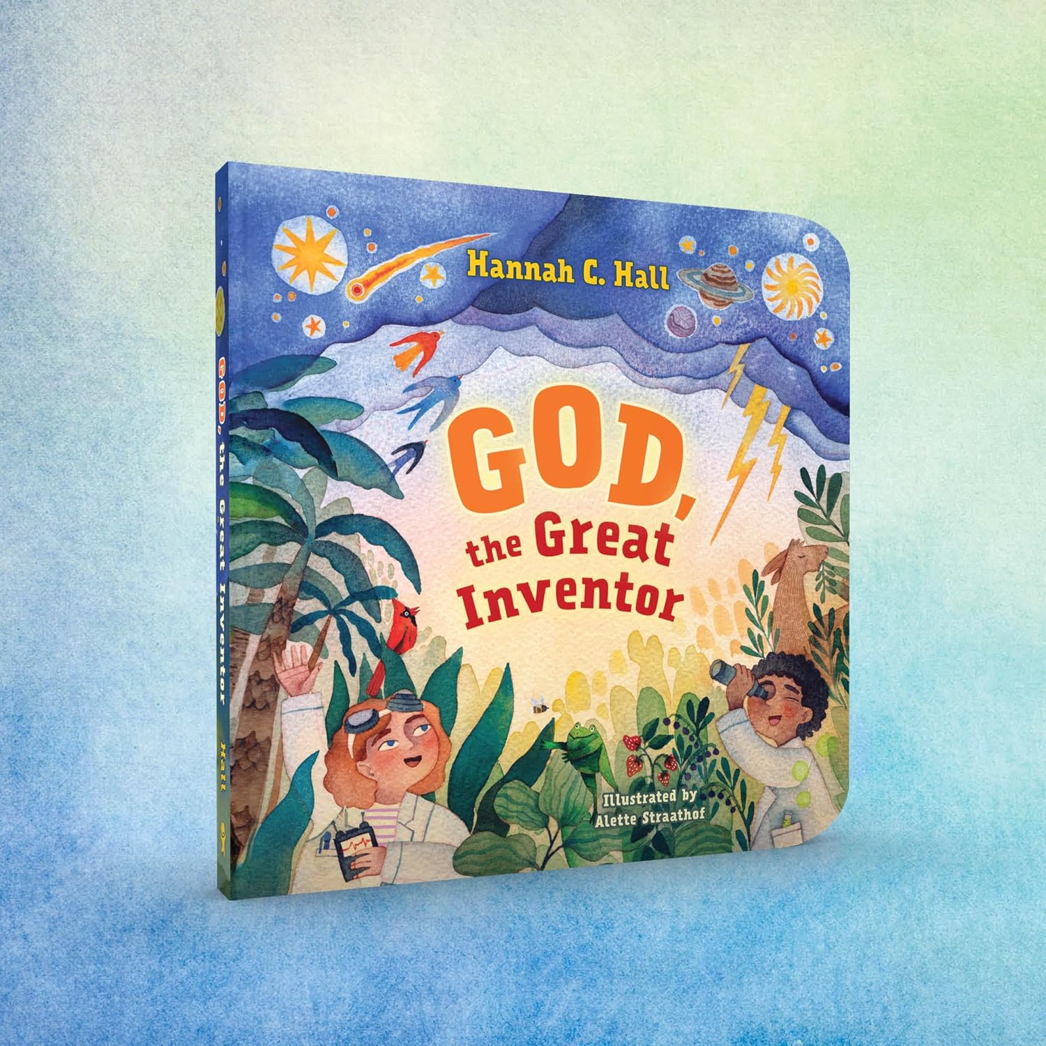 God, the Great Inventor – Board Book #1 | A Fun Bible Story About Creation, Imagination, and God’s Amazing Design for Kids. Cover Book