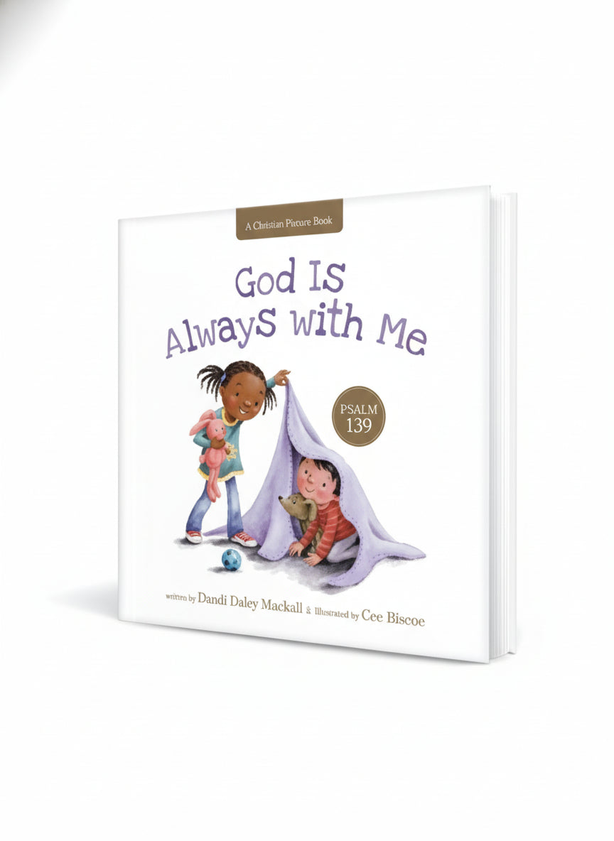God Is Always with Me – A Psalm 139 Storybook for Toddlers - Book Cover Up