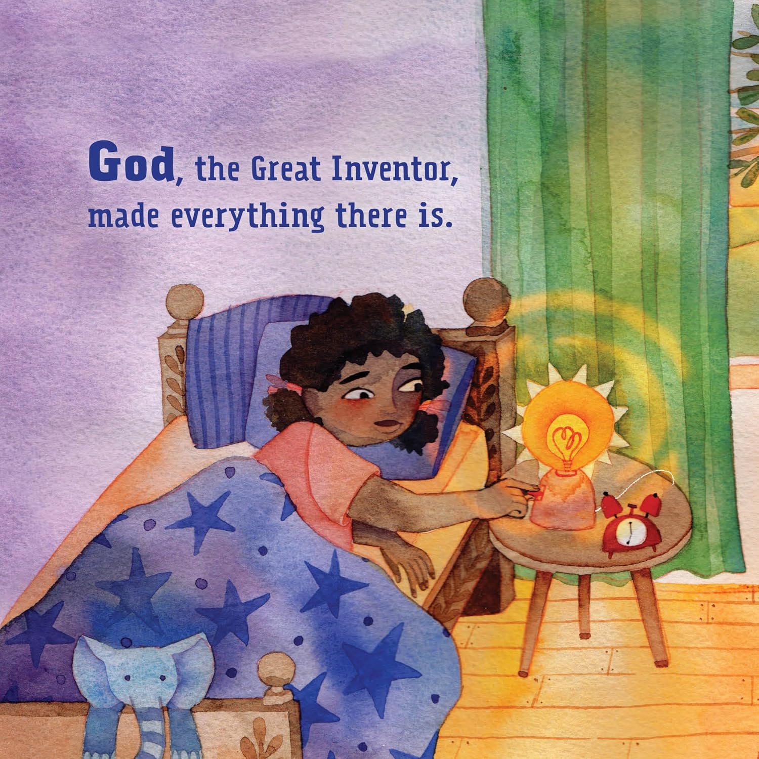 God, the Great Inventor – Board Book #1 | A Fun Bible Story About Creation, Imagination, and God’s Amazing Design for Kids. Open Page Book.
