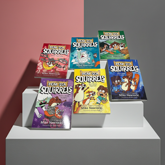 The Dead Sea Squirrels Complete Series Bundle Books 1–6 – set of 6 Christian adventure chapter books for kids ages 8–12 – fun faith-based series by Mike Nawrocki