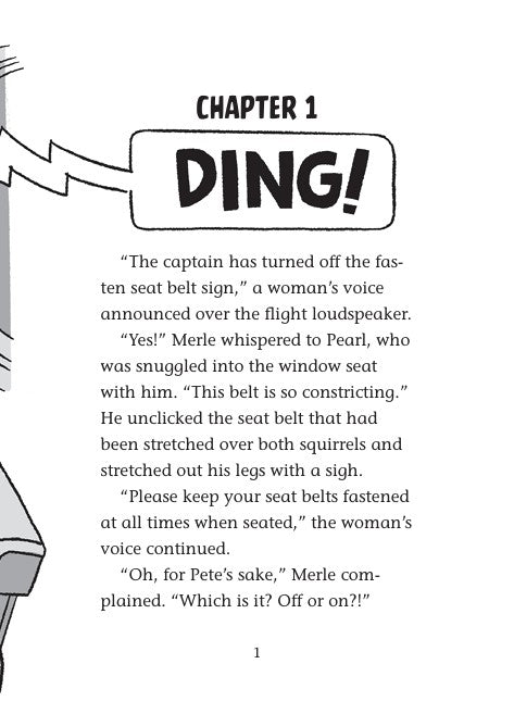 Book 7 – Merle of Nazareth – The Dead Sea Squirrels | Christian Adventure for Kids. Interior comic page with story text and dialogue bubbles – Dead Sea Squirrels Christian adventure chapter book for kids ages 6–10 by Mike Nawrocki